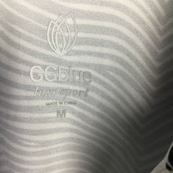 GG Blue Luxe Sport Top Zebra Print Medium - Picture 8 of 8